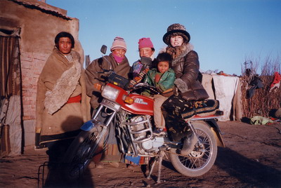 In Gobi Desert